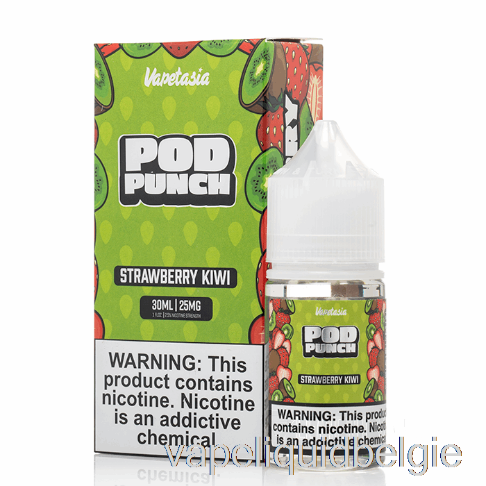 Vape Vloeibare Aardbei-kiwi - Vapetasia Pod Punch-zouten - 30 Ml 25 Mg